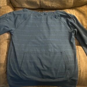 Kids Long Sleeve Blue Tee